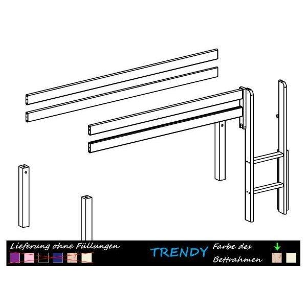 Flexa Trendy Umb. Spielbett ger. Leiter, natur Flexa Trendy Umb. Spielbett ger. Leiter, natur