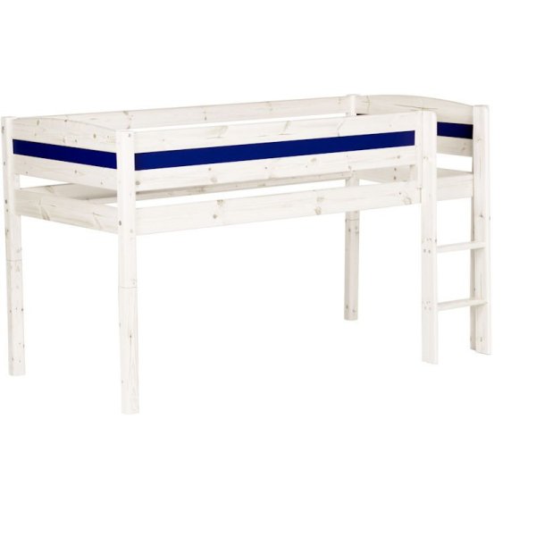 Flexa Basic Trendy Spielbett gerade L., weiß/blau Weltall Flexa Basic Trendy Spielbett gerade L., weiß/blau Weltall