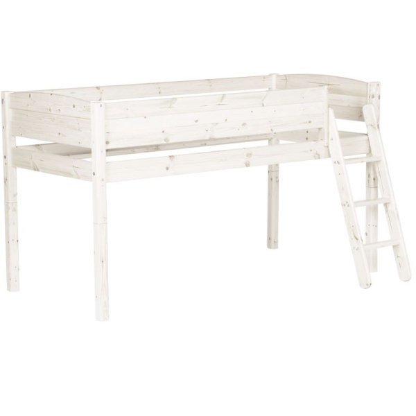 Flexa Basic Trendy Spielbett schräge Leiter, weiß Flexa Basic Trendy Spielbett schräge Leiter, weiß