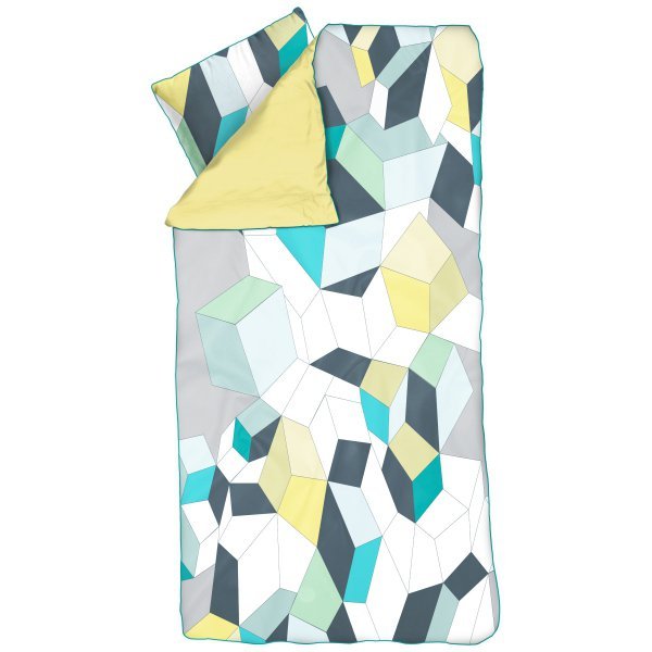 Flexa Classic Bettwäsche Motiv Graphic blau/türkis Flexa Classic Bettwäsche Motiv Graphic blau/türkis