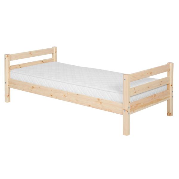Flexa Classic Einzelbett 90x200 Sicherung 1/2 vo.+hi. natur Flexa Classic Einzelbett 90x200 Sicherung 1/2 vo.+hi. natur