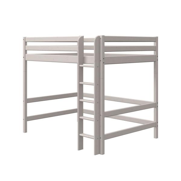Flexa Hochbett 140x190 gerade Leiter in grau Flexa Hochbett 140x190 gerade Leiter in grau