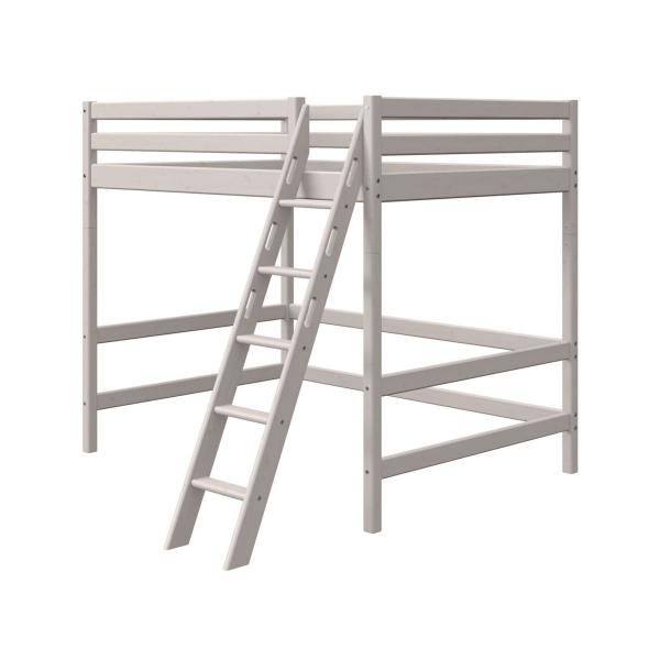 Flexa Hochbett 140x190 Schrägleiter in grau Flexa Hochbett 140x190 Schrägleiter in grau