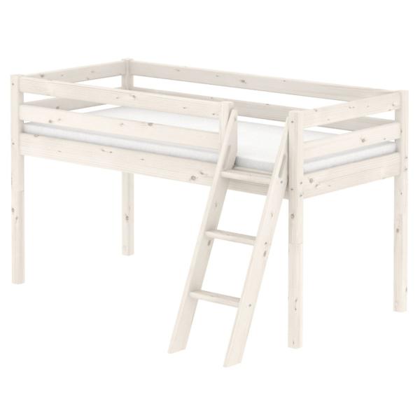Flexa Classic Spielbett 90x190 Schrägleiter in weiß Flexa Classic Spielbett 90x190 Schrägleiter in weiß