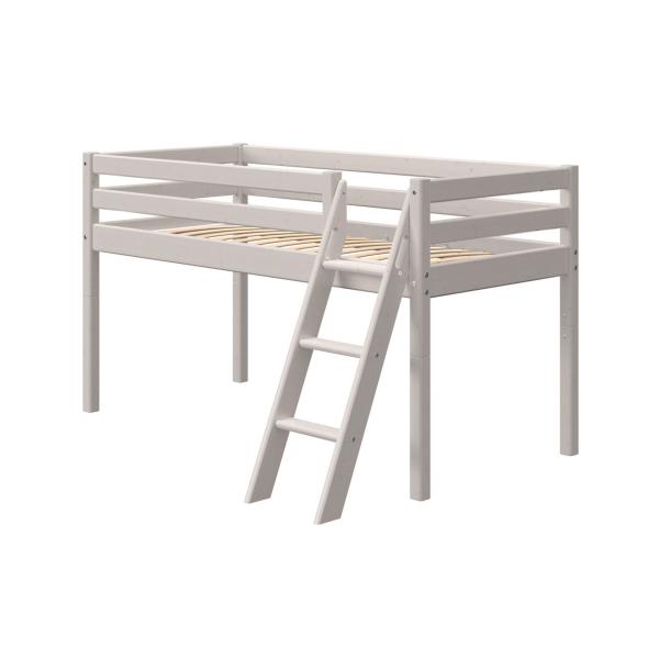Flexa Spielbett 90x200 Schrägleiter in grau Flexa Spielbett 90x200 Schrägleiter in grau