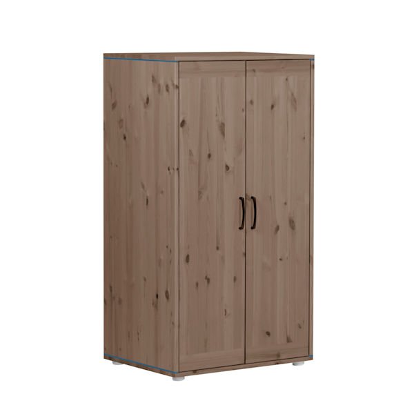 Kleiderschrank 2 Türen Terra/Nordic Blue Kleiderschrank 2 Türen Terra/Nordic Blue