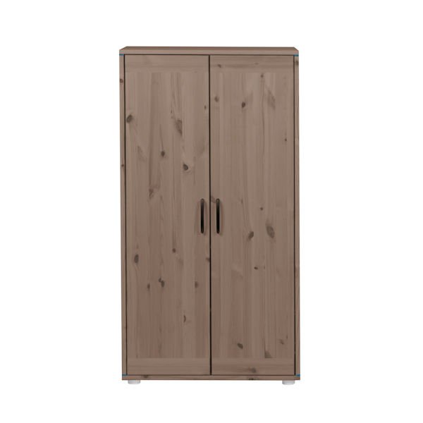 Kleiderschrank 2 Türen Terra/Nordic Blue Kleiderschrank 2 Türen Terra/Nordic Blue
