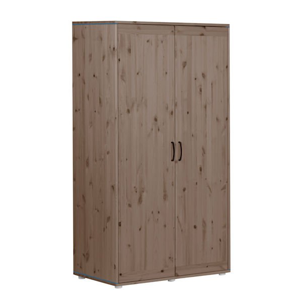 Kleiderschrank 2 Türen Terra/Nordic Blue Kleiderschrank 2 Türen Terra/Nordic Blue