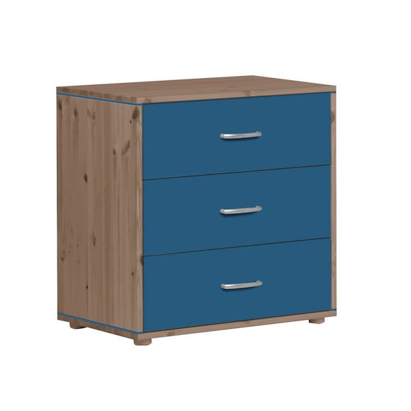 Classic Kommode 3 Schübe Terra/Nordic Blue Classic Kommode 3 Schübe Terra/Nordic Blue