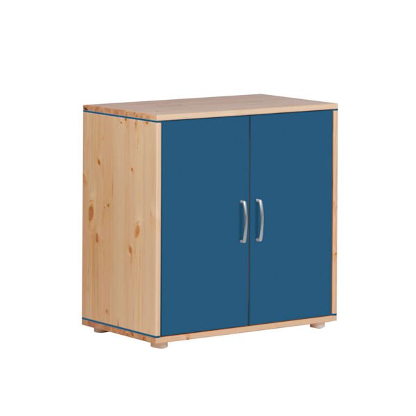 Classic Kommode 2 Türen Kiefer/Nordic Blue Classic Kommode 2 Türen Kiefer/Nordic Blue
