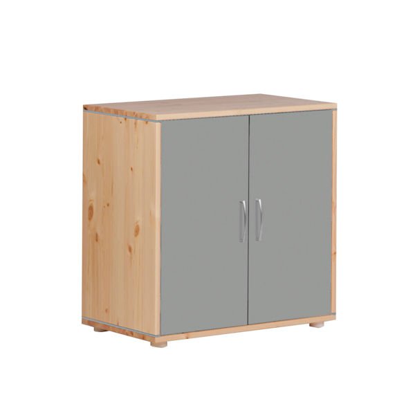 Classic Kommode 2 Türen Kiefer/Urban Grey Classic Kommode 2 Türen Kiefer/Urban Grey