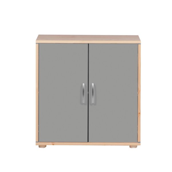 Classic Kommode 2 Türen Kiefer/Urban Grey Classic Kommode 2 Türen Kiefer/Urban Grey