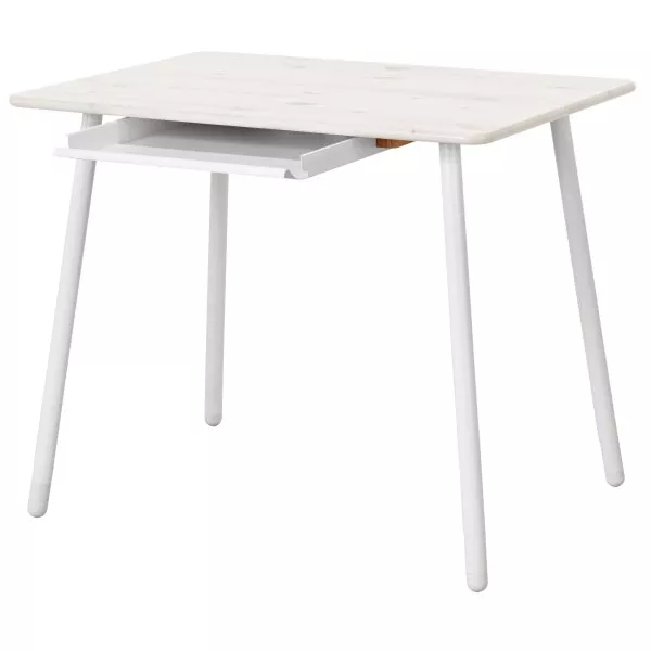 Flexa Classic Schreibtisch in weiß/deckend weiß