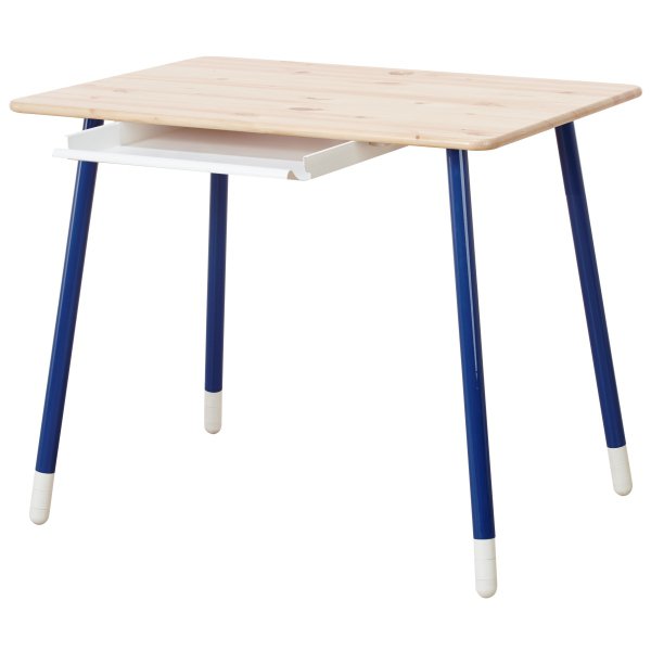Flexa Classic Schreibtisch in natur/blau Flexa Classic Schreibtisch in natur/blau