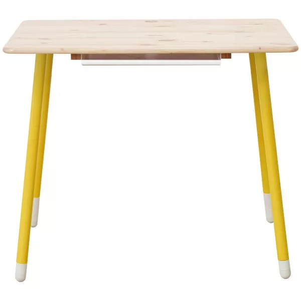 Flexa Classic Schreibtisch in natur/gelb