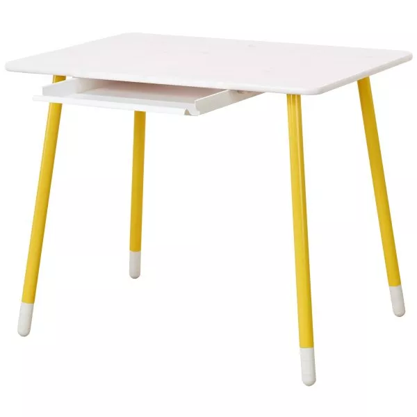 Flexa Classic Schreibtisch in weiß/gelb