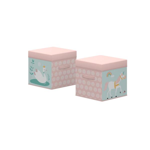 Flexa Aufbewahrungskisten Motiv Little princess Flexa Aufbewahrungskisten Motiv Little princess