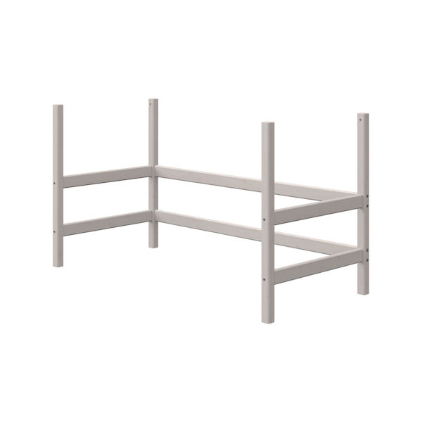 Flexa Pfosten für 90x190 Hochbett in grau Flexa Pfosten für 90x190 Hochbett in grau