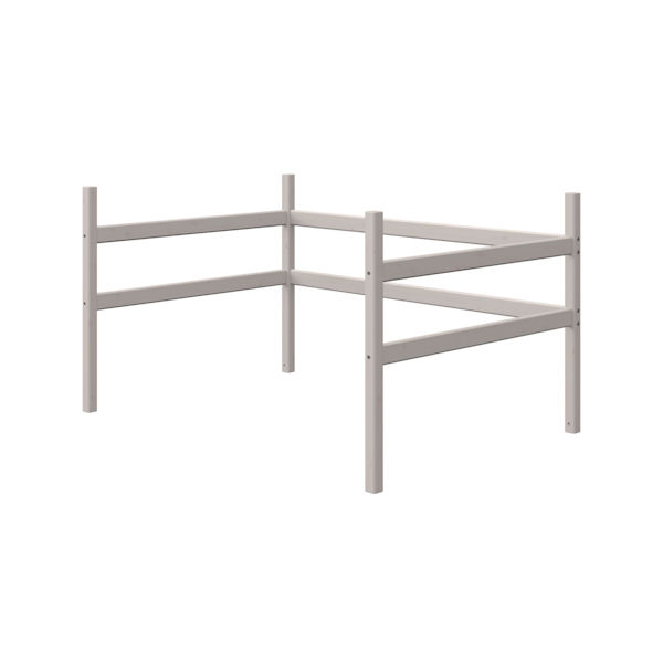 Flexa Pfosten für 140x200 Hochbett in grau Flexa Pfosten für 140x200 Hochbett in grau