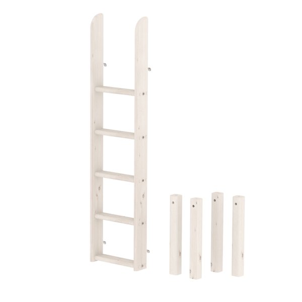 Flexa Classic Leiter und Pfosten für hohes Etagenbett weiß Flexa Classic Leiter und Pfosten für hohes Etagenbett weiß