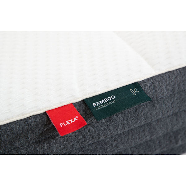 Flexa Good Sleep Bezug 90x190 Bambus in Creme/grau Flexa Good Sleep Bezug 90x190 Bambus in Creme/grau