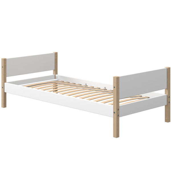 Flexa Einzelbett 90x190 Eiche / White Flexa Einzelbett 90x190 Eiche / White