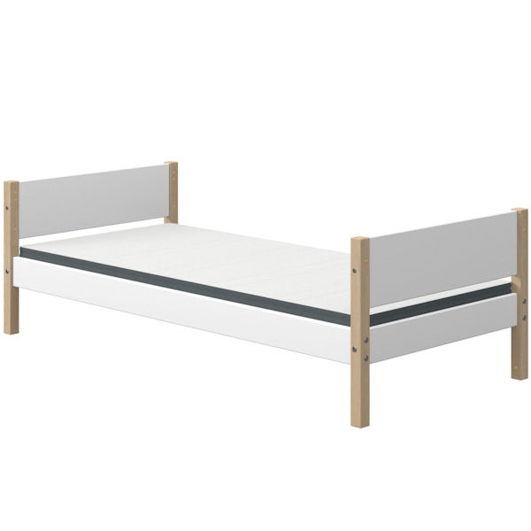 Flexa Einzelbett 90x190 Eiche / White Flexa Einzelbett 90x190 Eiche / White