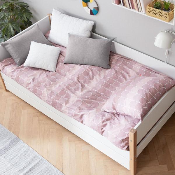 Flexa Nor Einzelbett Gästebett 90x200 Eiche / White Flexa Nor Einzelbett Gästebett 90x200 Eiche / White