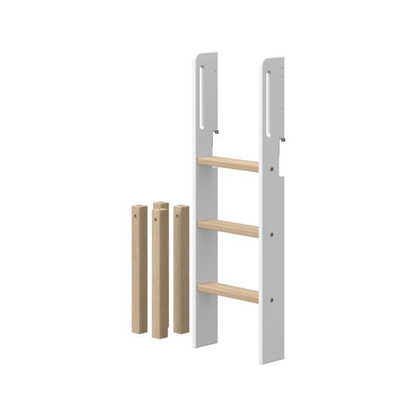Flexa Pfosten gerade Leiter Umbausatz Spielbett Eiche / White Flexa Pfosten gerade Leiter Umbausatz Spielbett Eiche / White