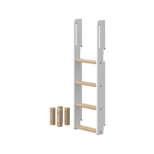 Flexa Pfosten gerade Leiter Umbausatz Etagenbett Eiche / White Flexa Pfosten gerade Leiter Umbausatz Etagenbett Eiche / White