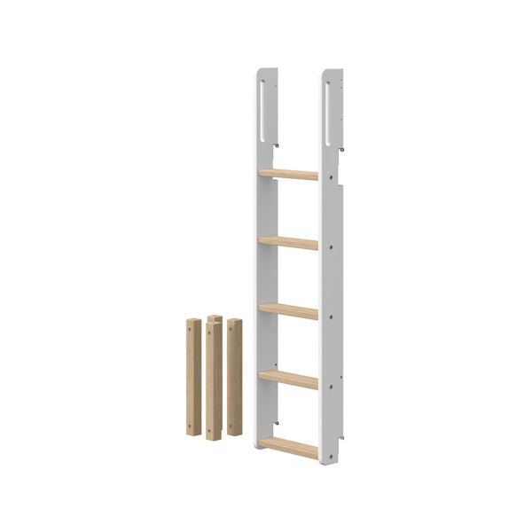 Flexa Pfosten gerade Leiter Umbausatz hohes Etagenbett Eiche / White Flexa Pfosten gerade Leiter Umbausatz hohes Etagenbett Eiche / White