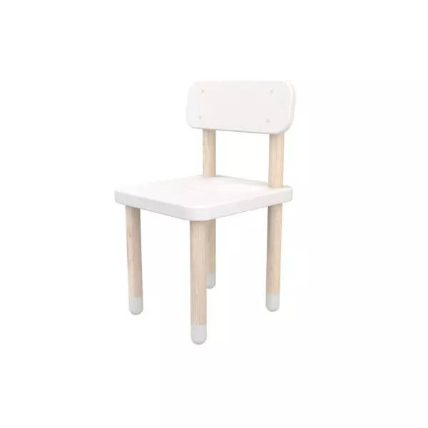 Flexa Play Kinder-Stuhl eckig Weiß