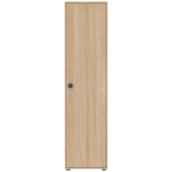 Flexa Popsicle Hoher Einzelschrank 1 Tür, 4 Böden - Blueberry Flexa Popsicle Hoher Einzelschrank 1 Tür, 4 Böden - Blueberry