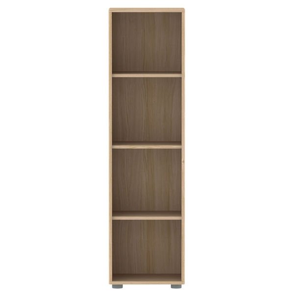 Flexa Popsicle Schmales Bücherregal 3 Böden - Eiche Flexa Popsicle Schmales Bücherregal 3 Böden - Eiche