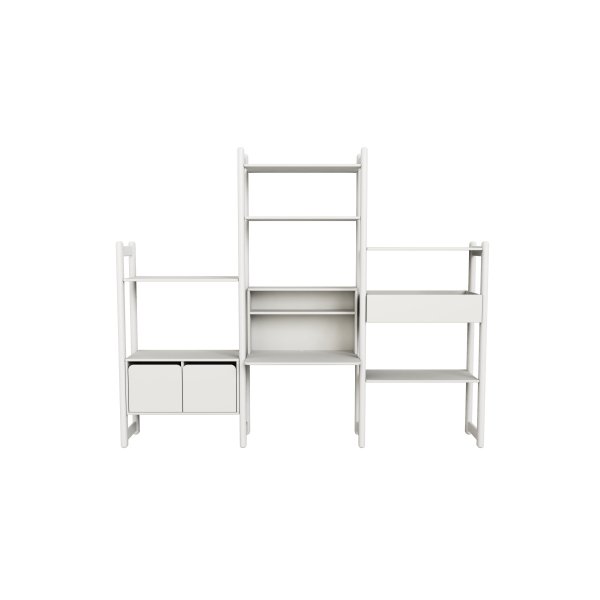 Flexa Shelfie Combi 8 in deckend weiß Flexa Shelfie Combi 8 in deckend weiß