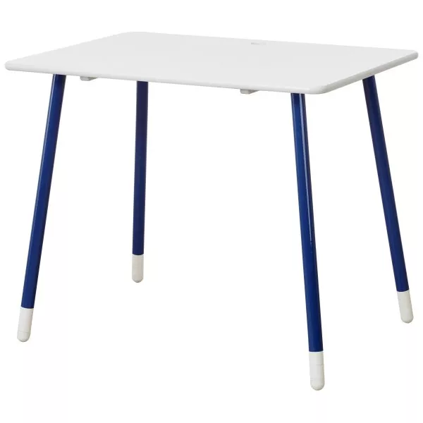 Flexa White Schreibtisch in deckend weiß/blau