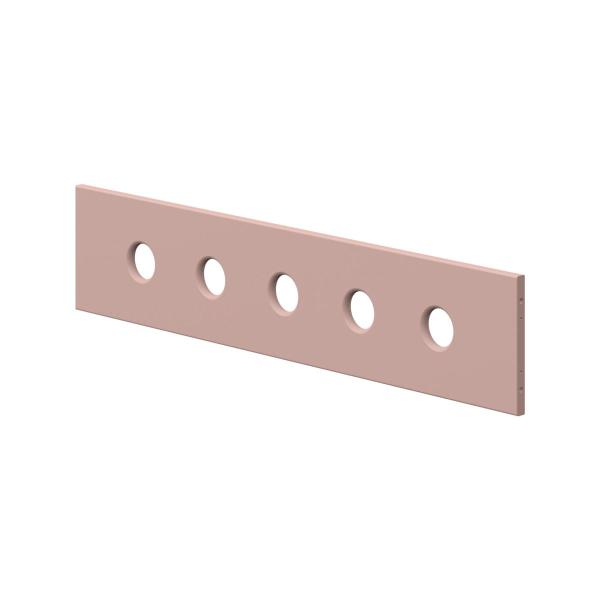 Flexa White vordere 1/2-Sicherung 190er aus MDF in Hellrosa Flexa White vordere 1/2-Sicherung 190er aus MDF in Hellrosa
