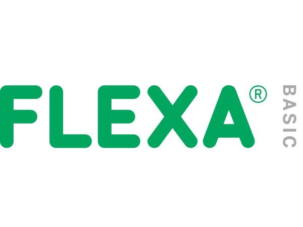 Flexa Basic Hit Hochbett gerade Leiter 90x200 cm weiß