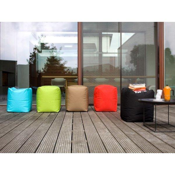 Sitting Bull Hocker Square 46x42x42, Schwarz Sitting Bull Hocker Square 46x42x42, Schwarz