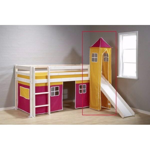 Thuka Maxi Turm 4-Eckig, Orange mit rotem Hut Thuka Maxi Turm 4-Eckig, Orange mit rotem Hut