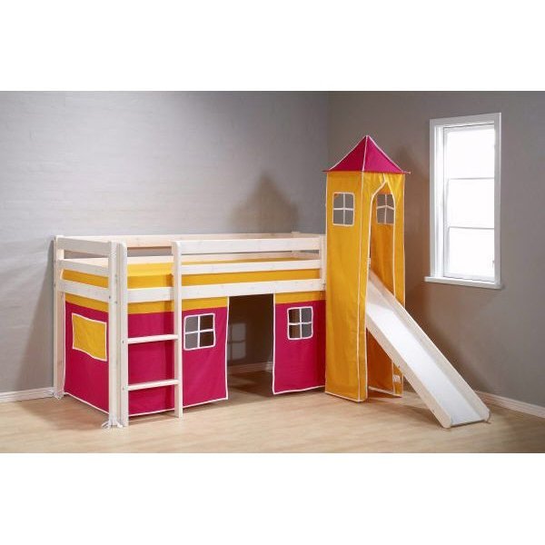 Thuka Maxi Turm 4-Eckig, Orange mit rotem Hut Thuka Maxi Turm 4-Eckig, Orange mit rotem Hut