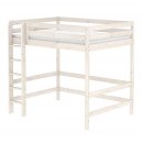 Flexa Classic Hochbett 140x200 gerade Leiter in weiß Flexa Classic Hochbett 140x200 gerade Leiter in weiß