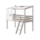 Flexa MyHouse hoch 1/2 in 90x200 grau/weiß