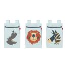 Flexa Betttaschen 3er Set Motiv Safari Flexa Betttaschen 3er Set Motiv Safari