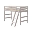 Flexa Schrägleiter für Mittelhochbett in grau