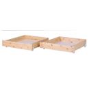 Flexa Classic Schubladensatz für 90x200 Betten in natur Flexa Classic Schubladensatz für 90x200 Betten in natur