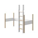 Flexa Nor Pfosten+gerade Leiter Hochbett 90x200