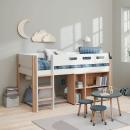 Flexa Nor Rutschbett Schrägleiter 90x200 Eiche / White