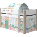 Flexa Nor Spielbett gerade Leiter 90x200 Eiche / White Flexa Nor Spielbett gerade Leiter 90x200 Eiche / White