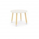 Flexa Dots Kindertisch 60 cm und 47 cm hoch in weiß